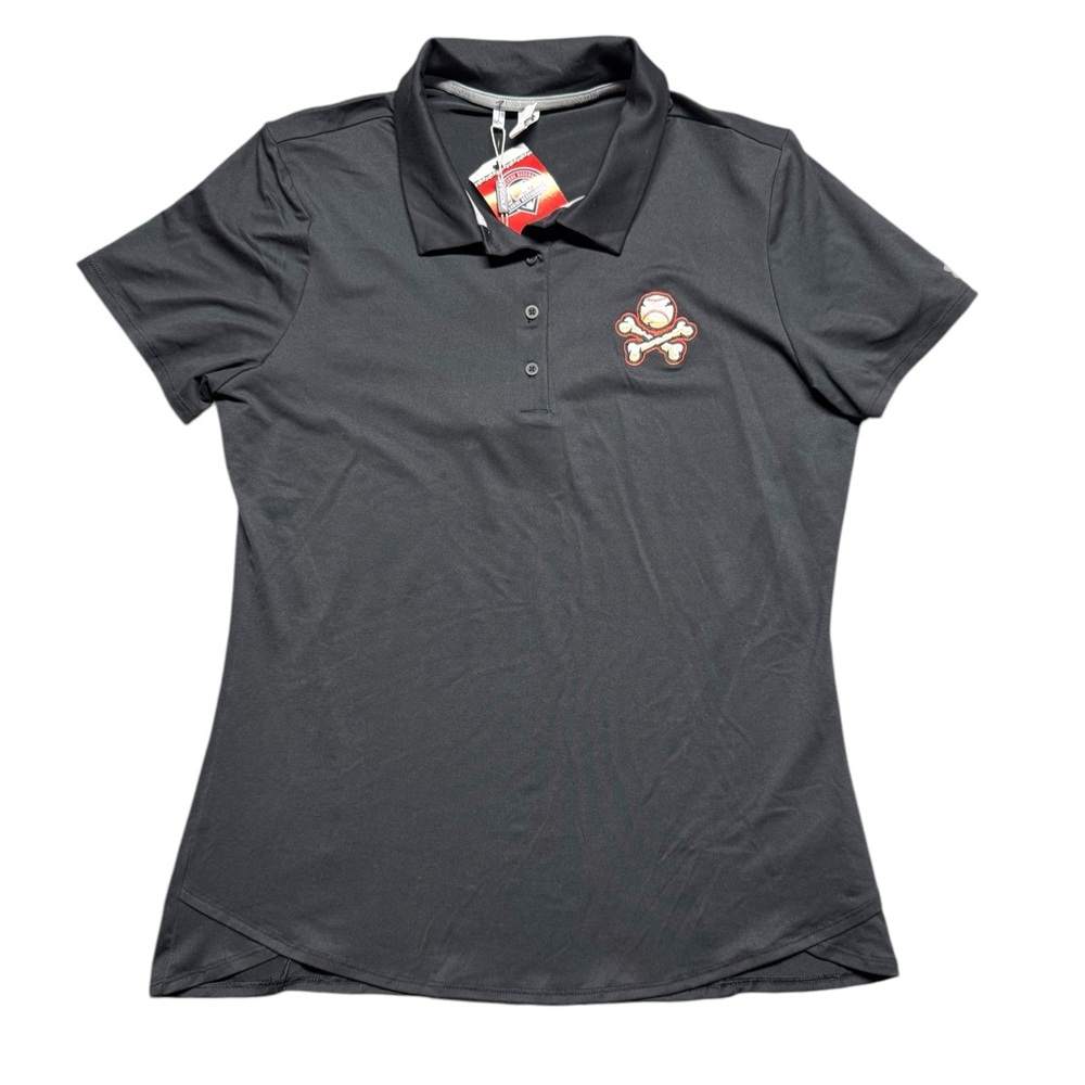 Under Armour‎ Heatgear Fitted Golf Polo Shirt MLB El Paso Chihuahuas Black NWT